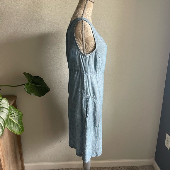 Toad & Co. Linen Linette Dress in Blue - Picture 6 of 15